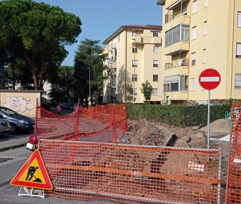 Intervento di riqualificazione di Via Pardi