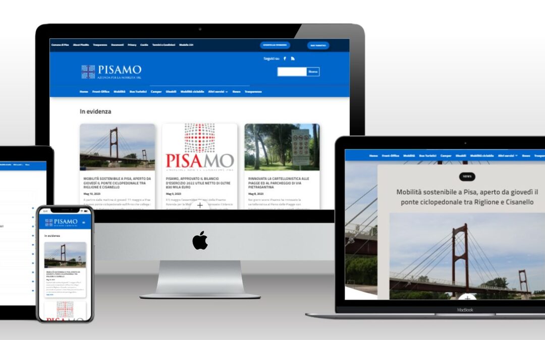 Online il nuovo sito e la nuova app di Pisamo
