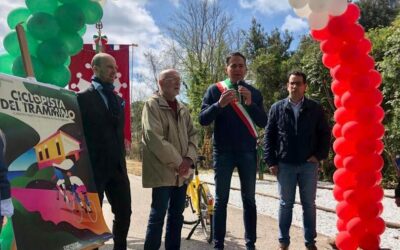 Inaugurato il nuovo tratto della ciclopista del Trammino da Marina di Pisa a Tirrenia