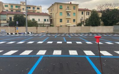 Zona Stazione, 53 nuovi posti auto per i residenti. Lavori realizzati da Pisamo
