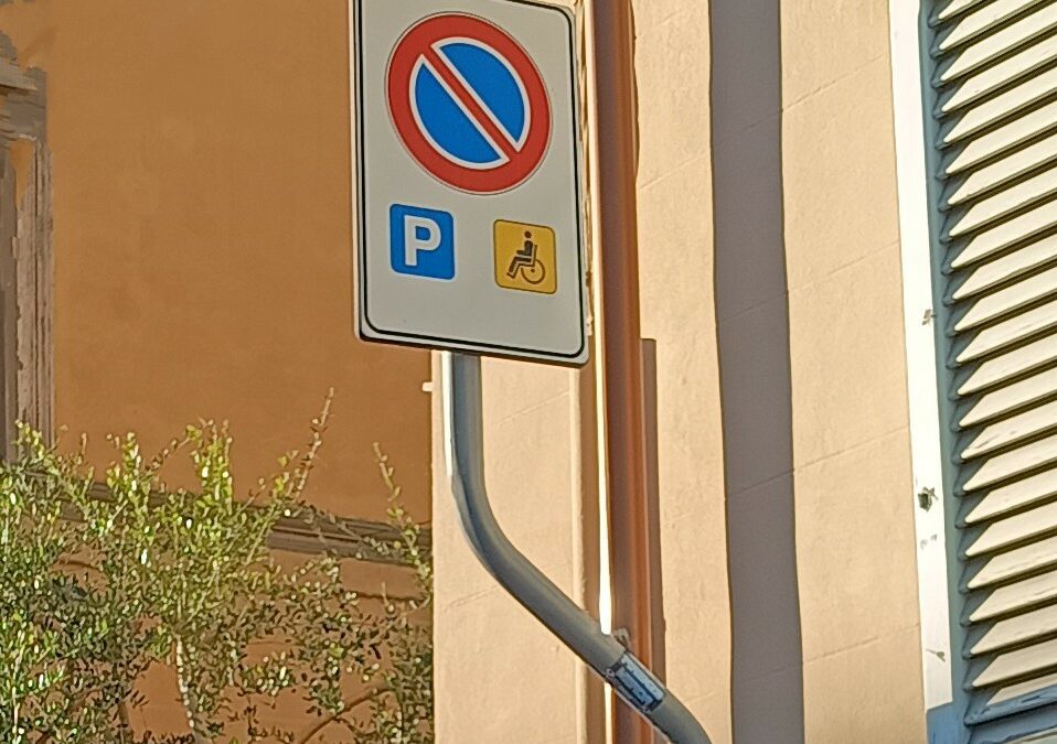 Spazi di sosta personalizzati per i disabili titolari di contrassegno