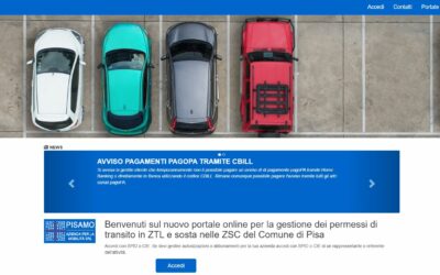 AVVISO PAGAMENTI PAGOPA TRAMITE CBILL SUL NUOVO PORTALE PERMESSI E ABBONAMENTI