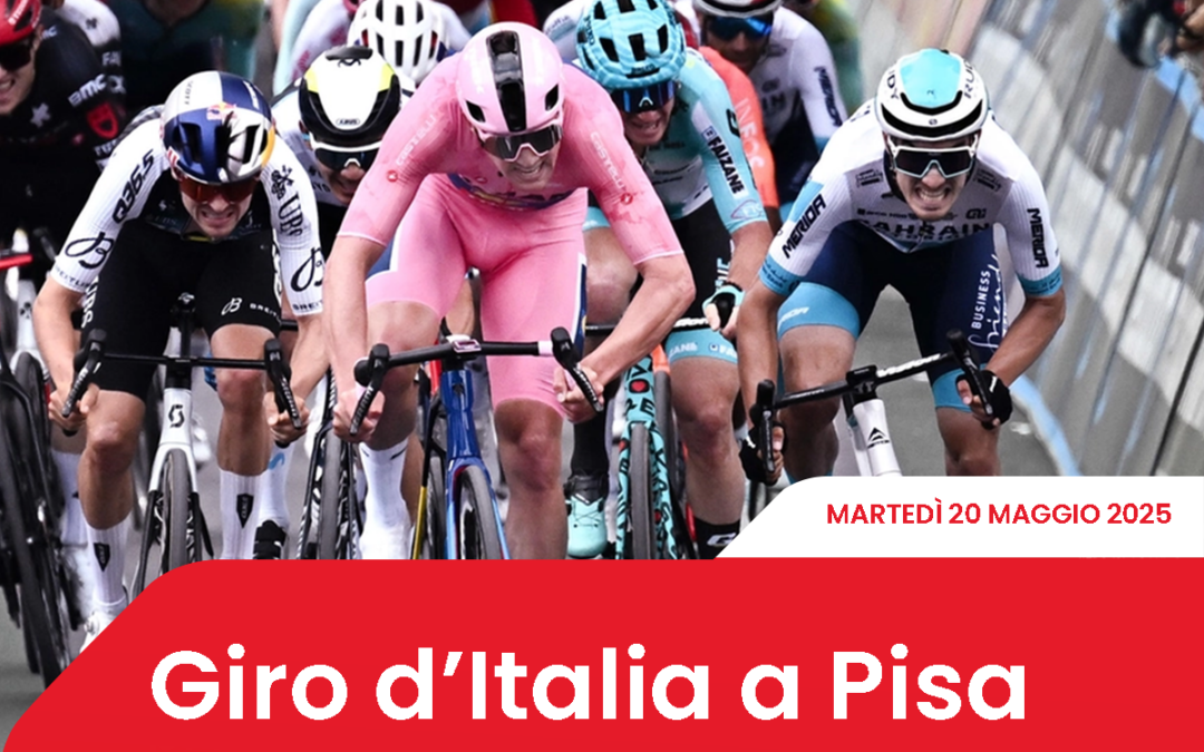 Giro d’Italia a Pisa: orari principali – Zone interdette Viabilità – Parcheggi consigliati – Trasporto pubblico