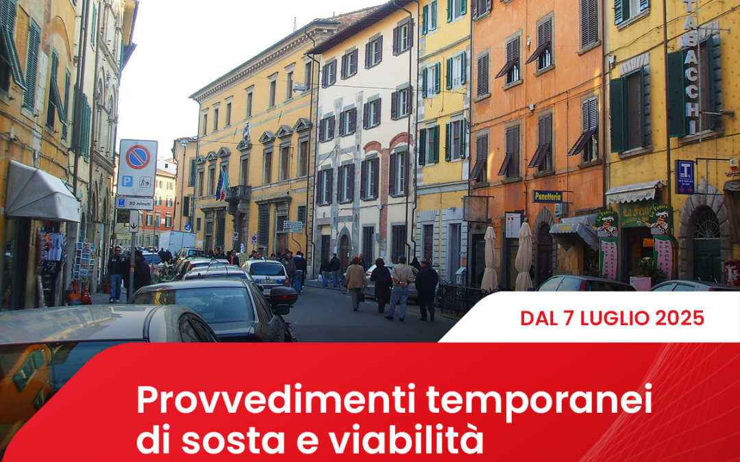 Provvedimenti temporanei di sosta e viabilità in via Santa Maria
