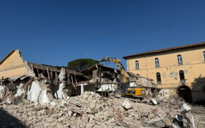 Ex Caserma Artale, demoliti i primi fabbricati dove verrà realizzato il parcheggio multipiano