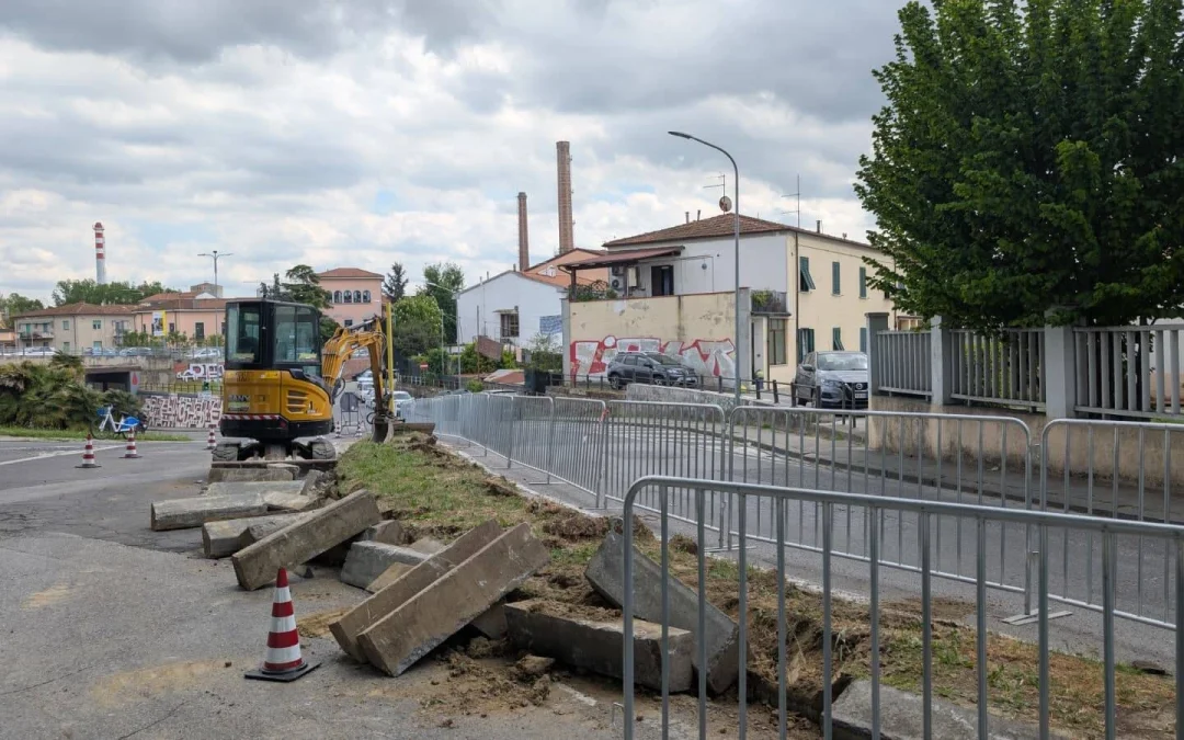 Nuova rotatoria al confine tra via Conte Fazio e via II Settembre: al via i lavori