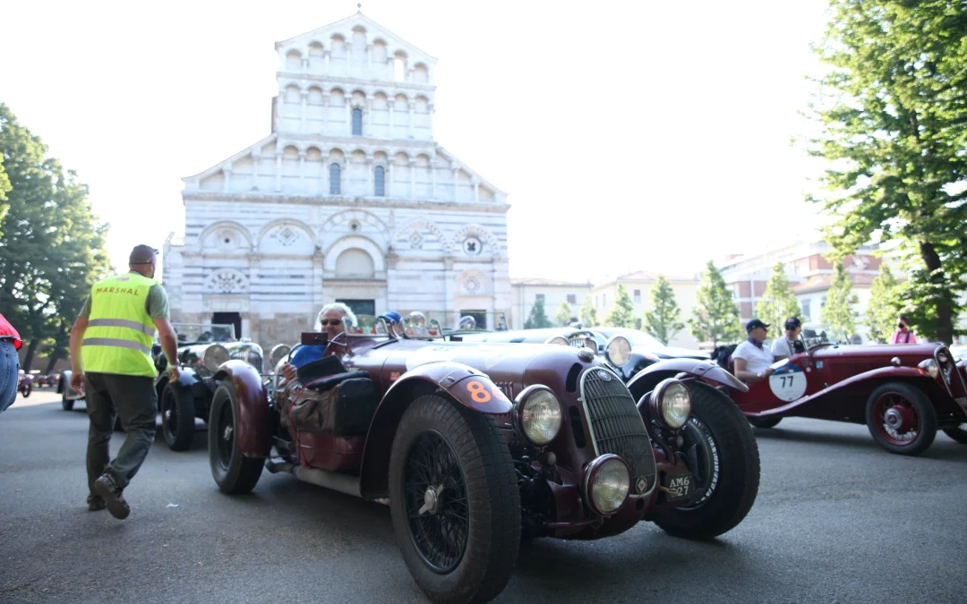 “Mille miglia” a Pisa: tutte le modifiche al traffico e alla sosta per giovedì 11 giugno