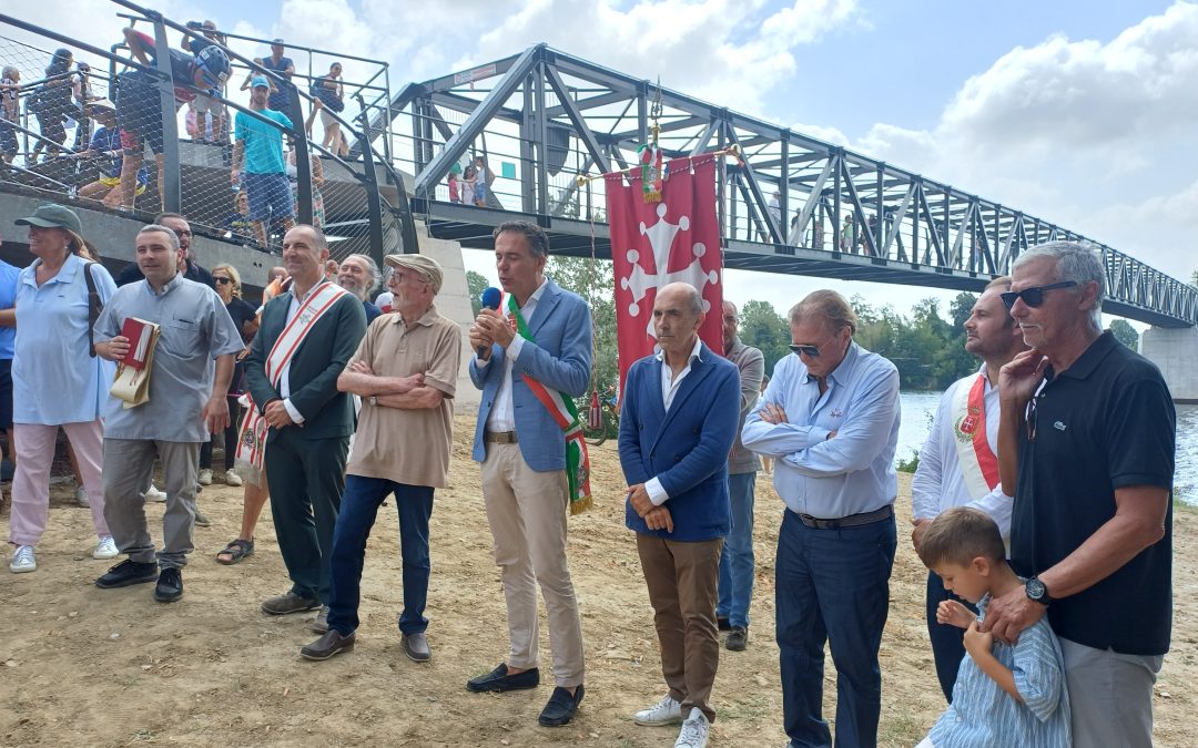 Inaugurato sabato 18 luglio il nuovo Ponte ciclopedonale sull’Arno che unisce San Piero a San Rossore